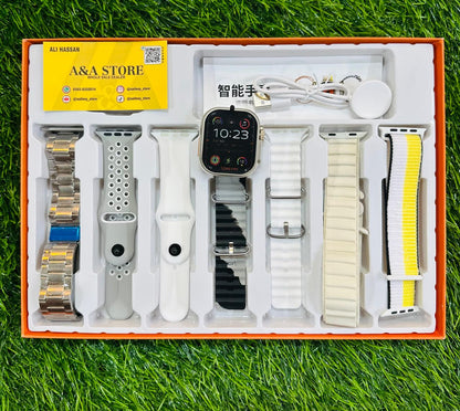 LAXASFIT Original Smart Watch 7 Straps Ultra watch 9