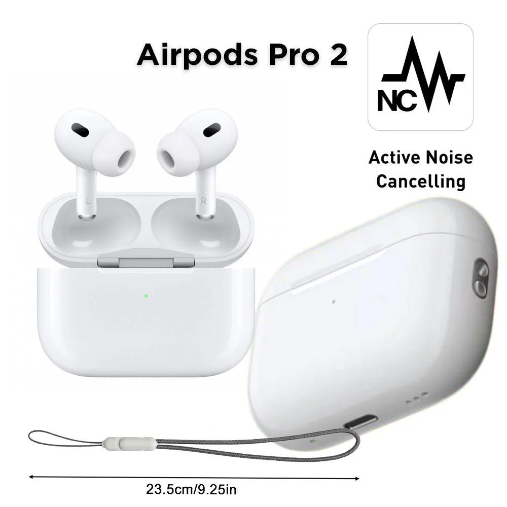 Airpods Pro 2nd Generation White Titanium ANC