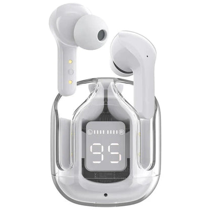 Air 31 TWS Transparent Earbuds with Silicone Case